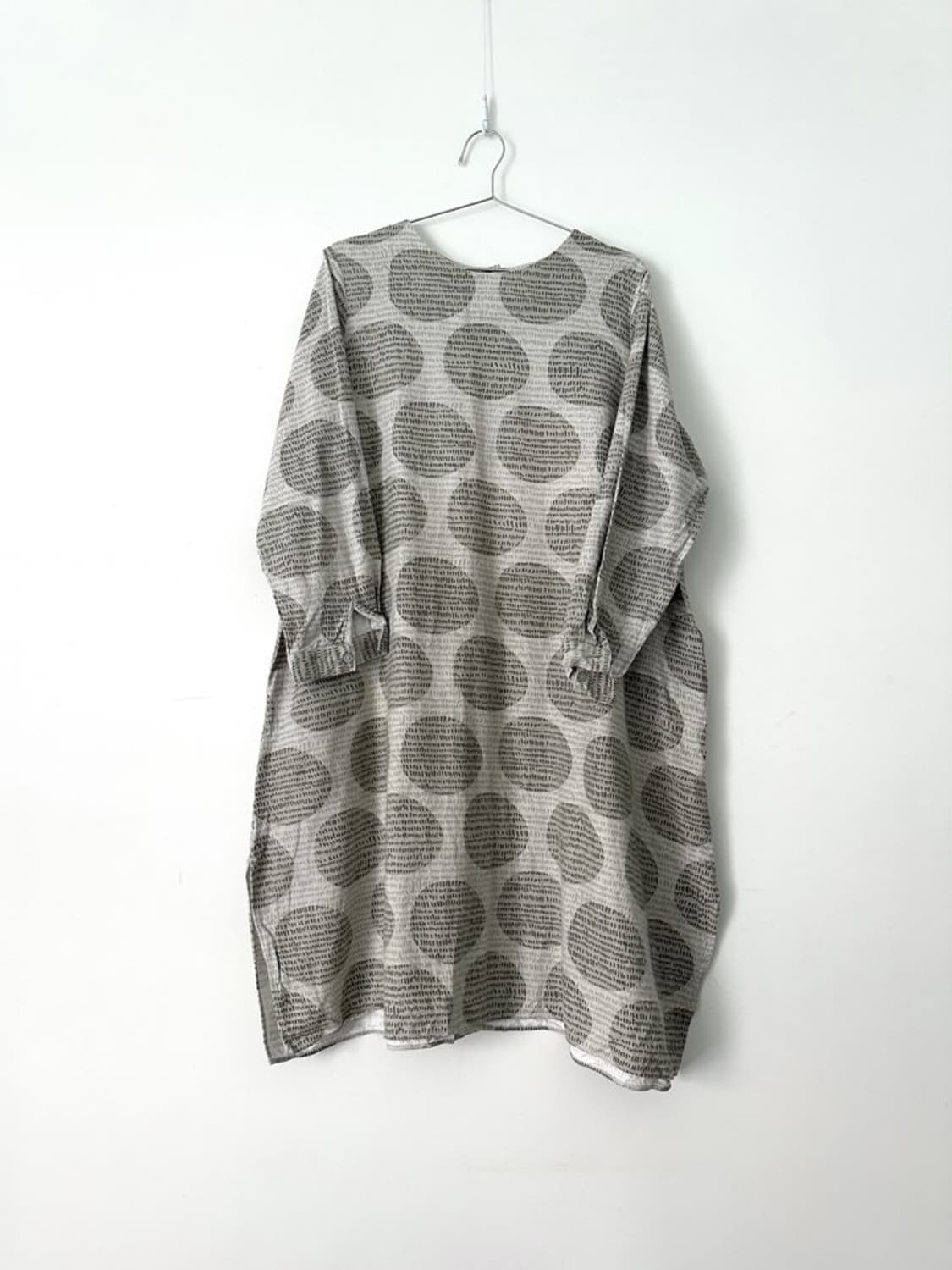 Big cicle pattern layered ops & top 상품이미지1