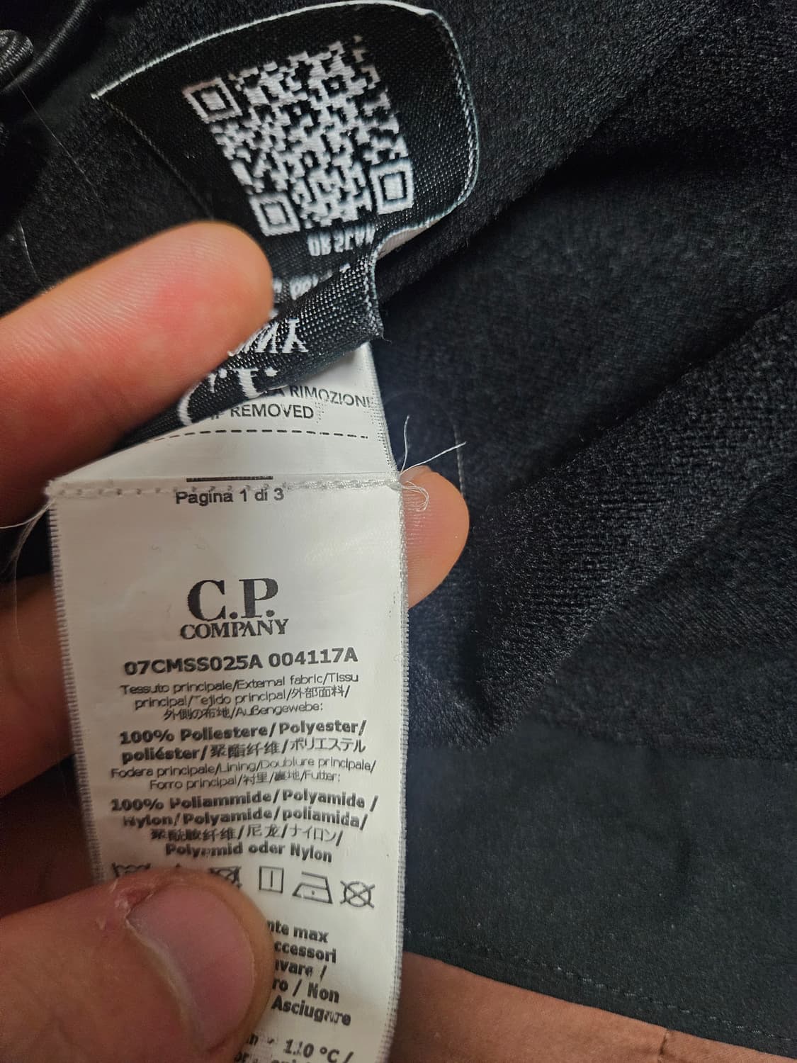 cp컴퍼니 로고 맨투맨 M 상품이미지10