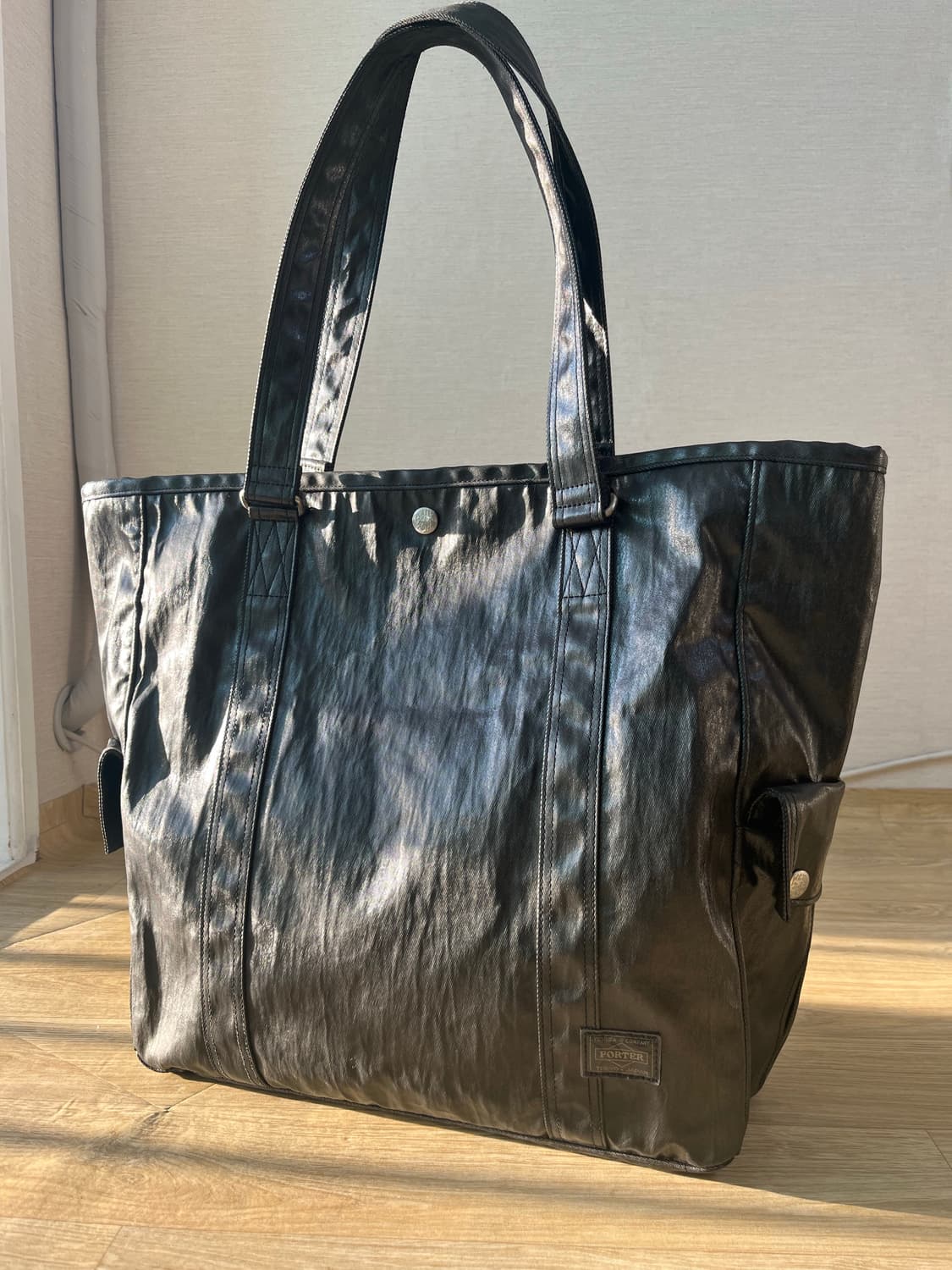 요시다 포터 SHINE 토트백 블랙 (생산종료) 상품이미지1