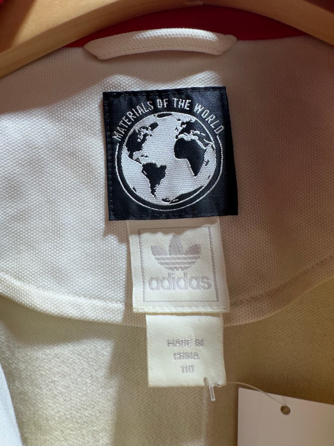 XXL 아디다스 캐나다 레드라인 화이트 배색 트랙탑 상품이미지5