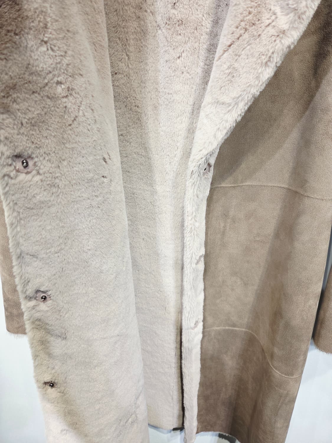 MARIELLAROSATI 마리엘라 로사티 에코퍼 롱 무스탕 상품이미지6