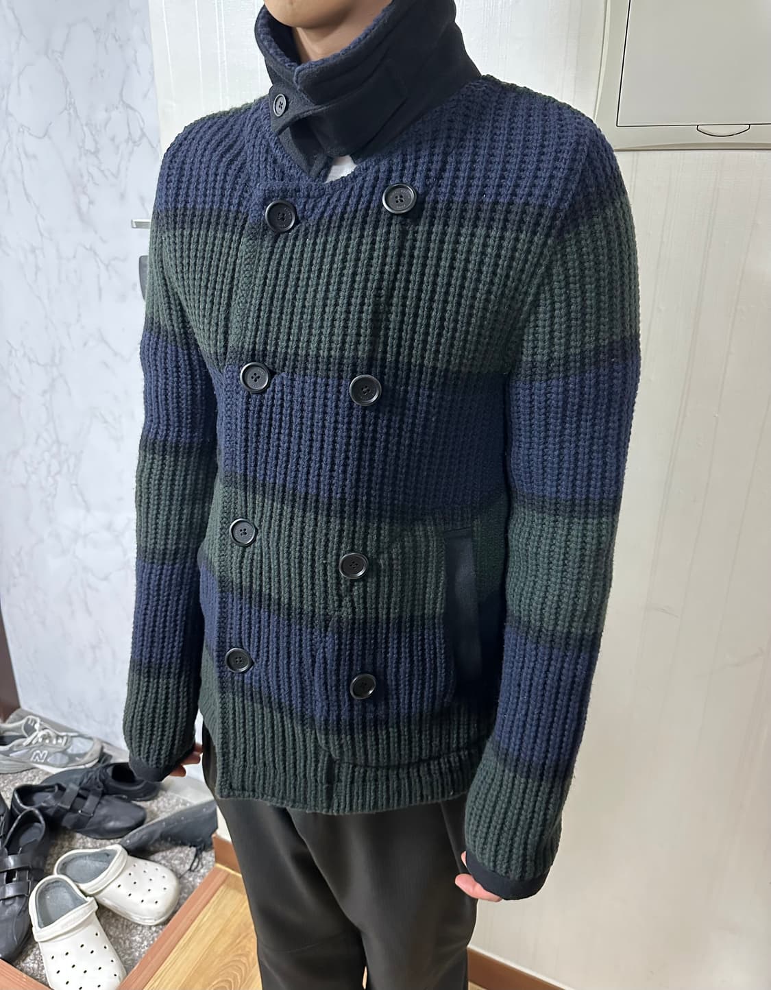 [L] 빈폴 더블 니트자켓 상품이미지4