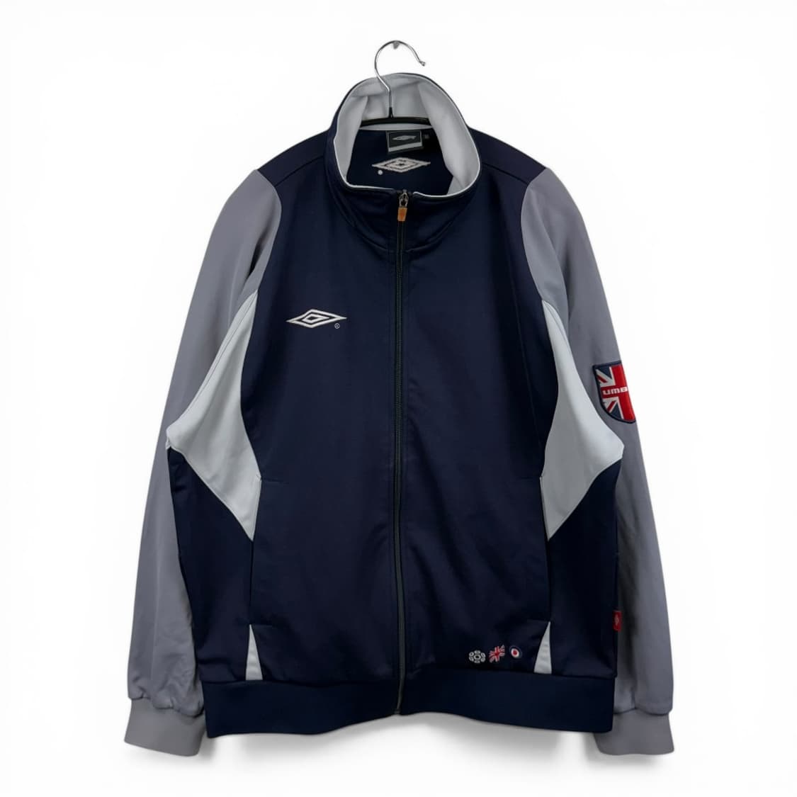 (100) 엄브로 잉글랜드 트랙탑 져지 네이비/그레이 상품이미지1