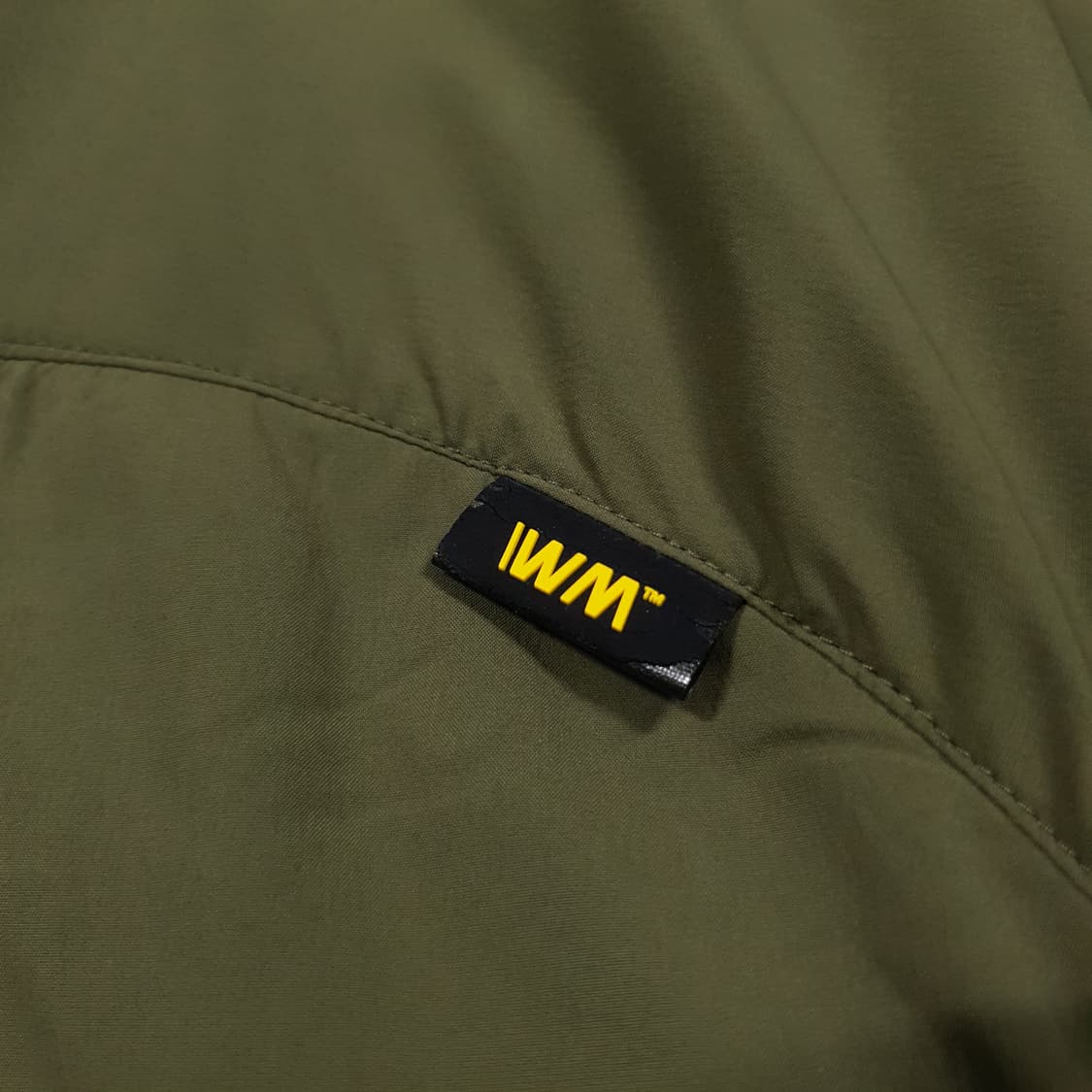 실측 L) 코오롱스포츠 방풍 추절 바람막이 스컬 프레이 아노락 자켓 카키 상품이미지6