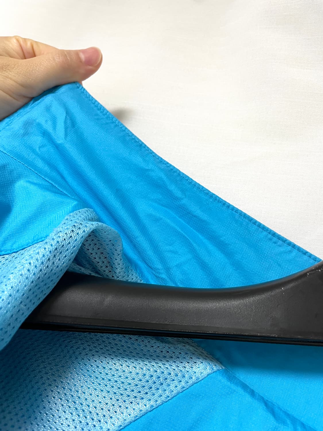 몽벨 여성 등산 러닝 경량 메쉬 나일론 바람막이 S _ 하늘 상품이미지9