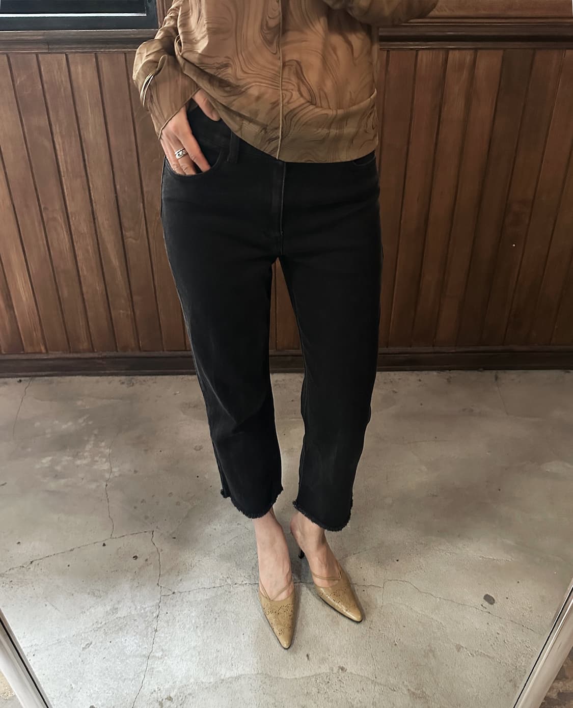 GUCCI cropped denim pants 상품이미지6
