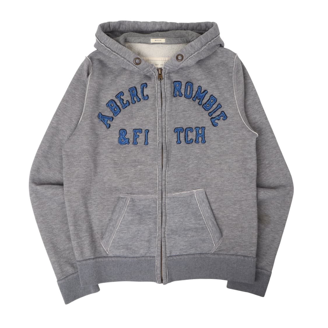 아베크롬비 아치로고 후드집업 상품이미지1