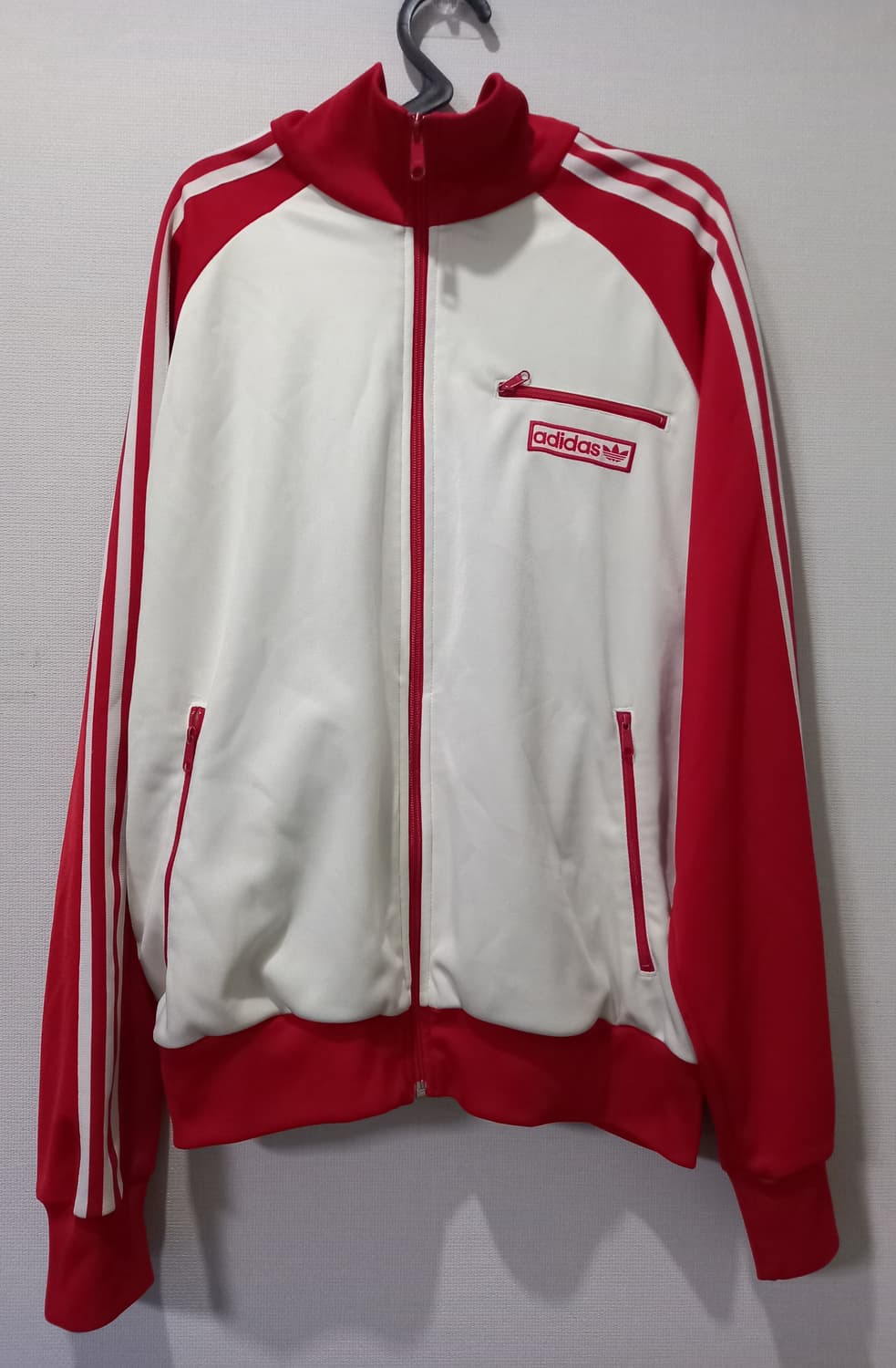 아디다스 휘귀 흰빨 트랙탑 저지 져지집업 95~100 상품이미지1