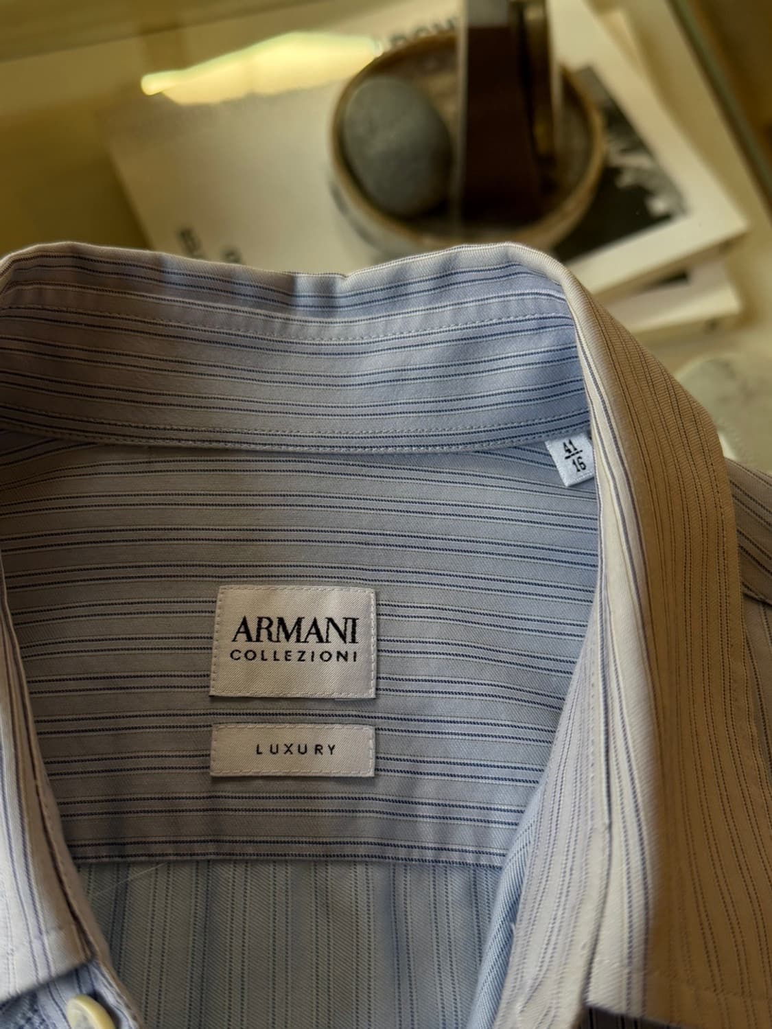 아르마니 꼴레지오니 드레스 셔츠 100 상품이미지8