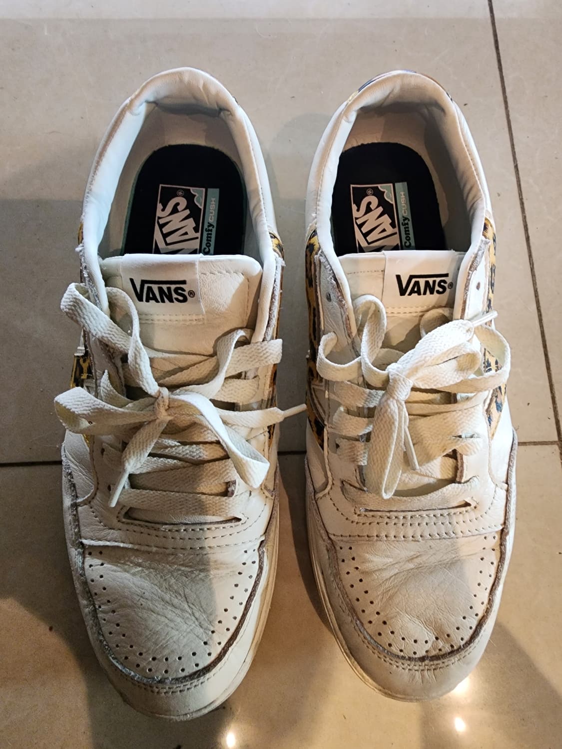 VANS 반스 레오파드 스니커즈 팜. 남자 280mm 운동화 남성 단화 상품이미지3