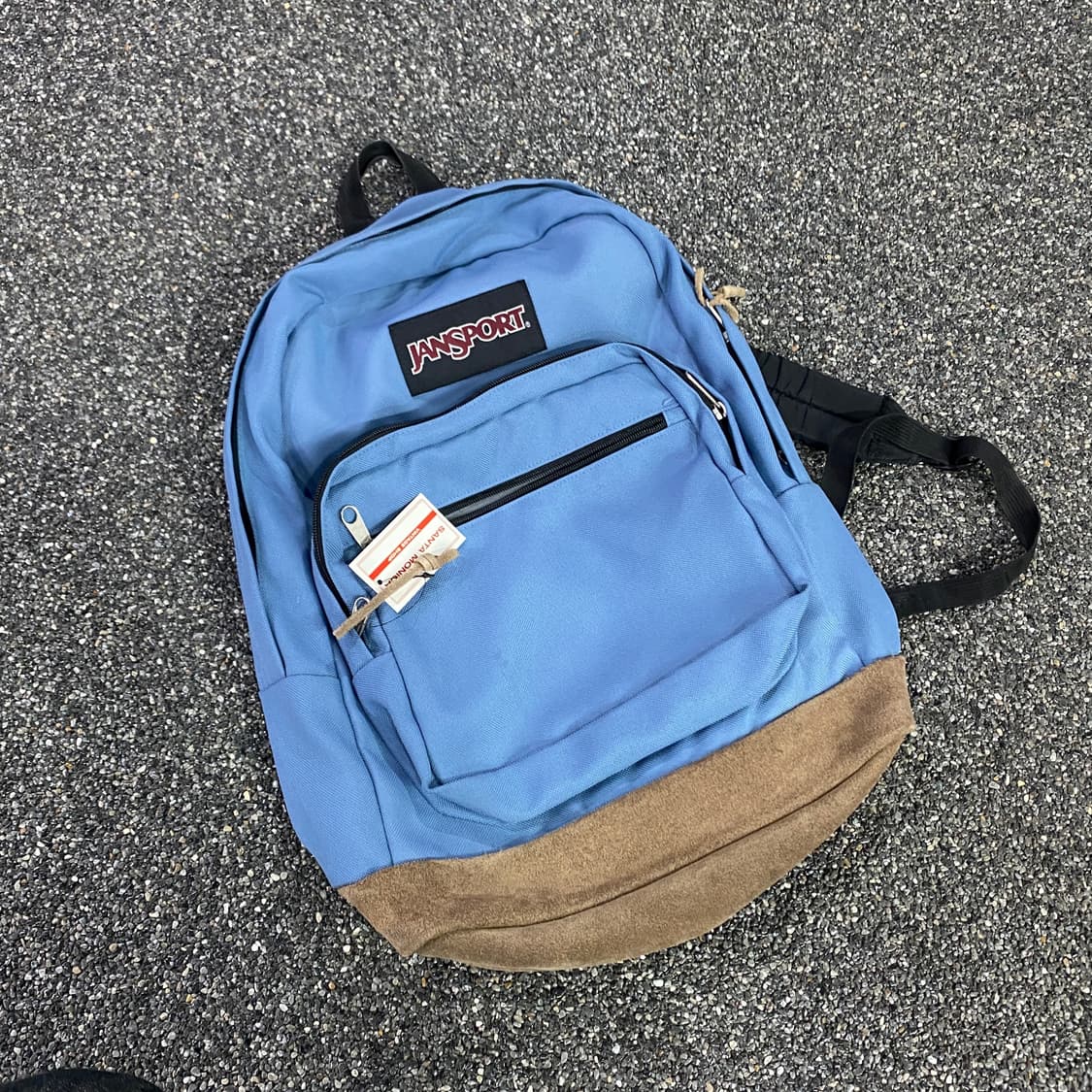 잔스포츠 미들로고 블루 백팩 B4639  상품이미지2