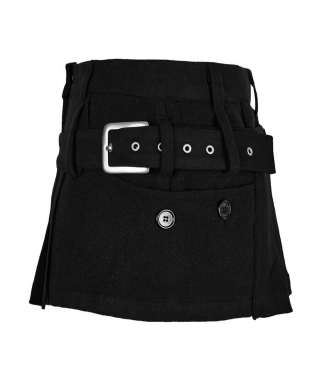 세릭 마이크로 미니 스커트 블랙 상품이미지5