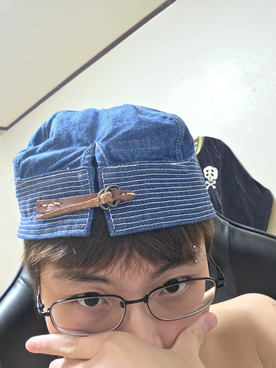 캐피탈 데님 모자 노인과 바다 상품이미지1