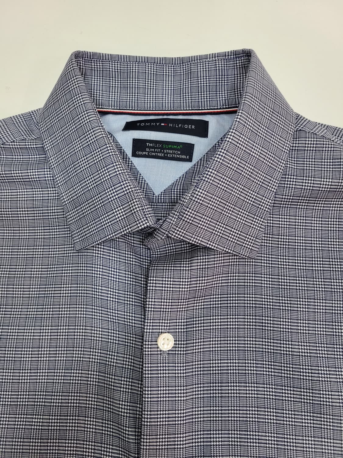 TOMMY HILFIGER 타미힐피거 마이크로 체크 셔츠 / 남 XL
 상품이미지3