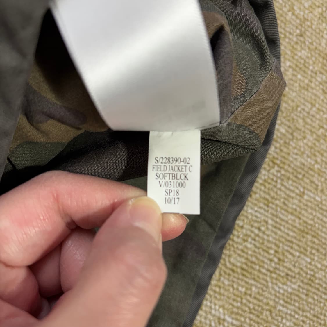 갭 빈티지 필드 밀리터리 자켓(M) 상품이미지6