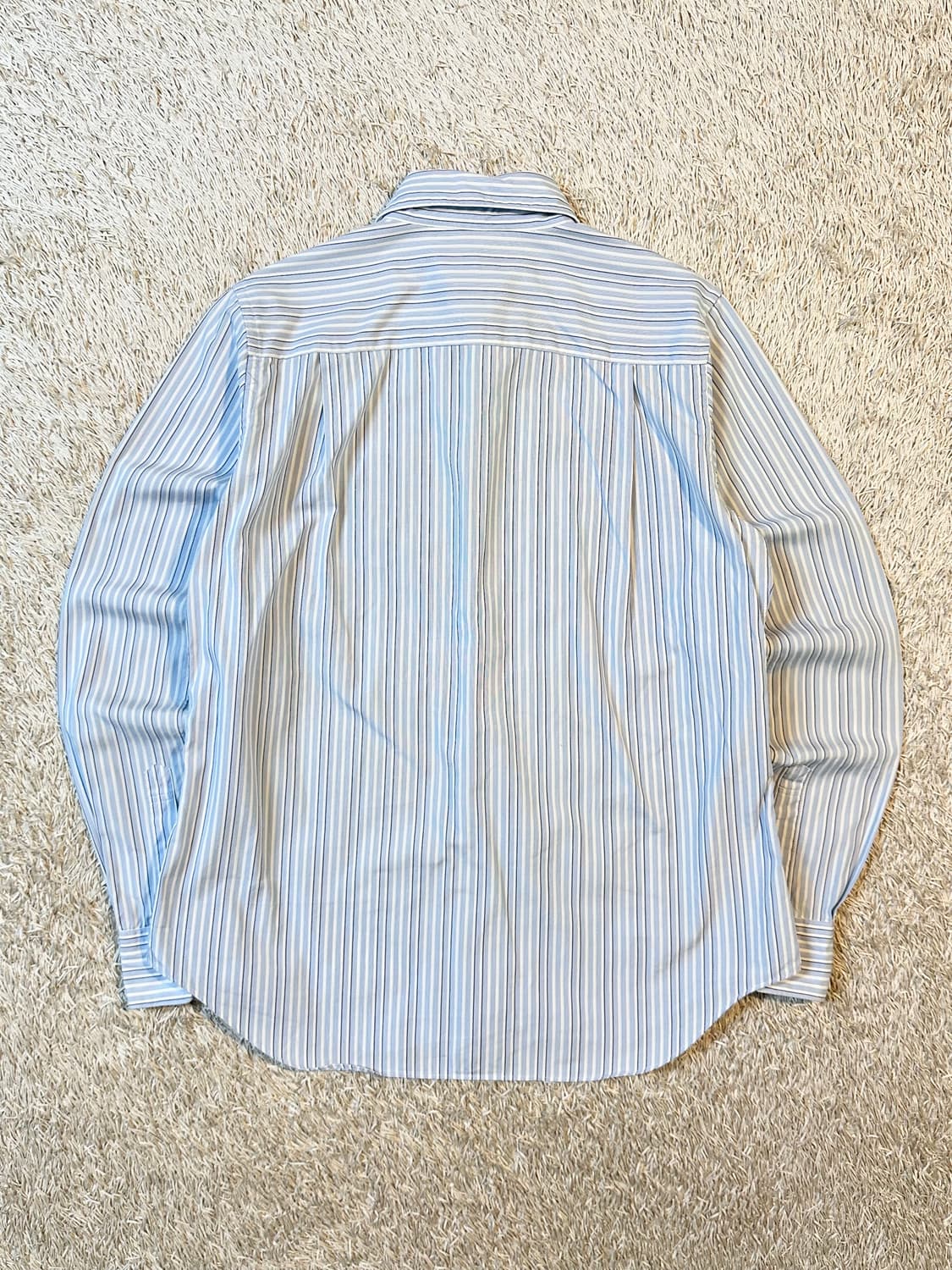 꼼데가르송 CDG 블랙와펜 스트라이프 셔츠 블루 상품이미지3