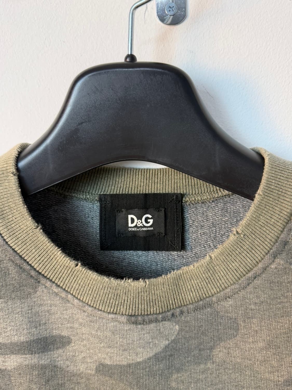 돌체앤가바나 카모 숏 슬리브 스웻셔츠 상품이미지7