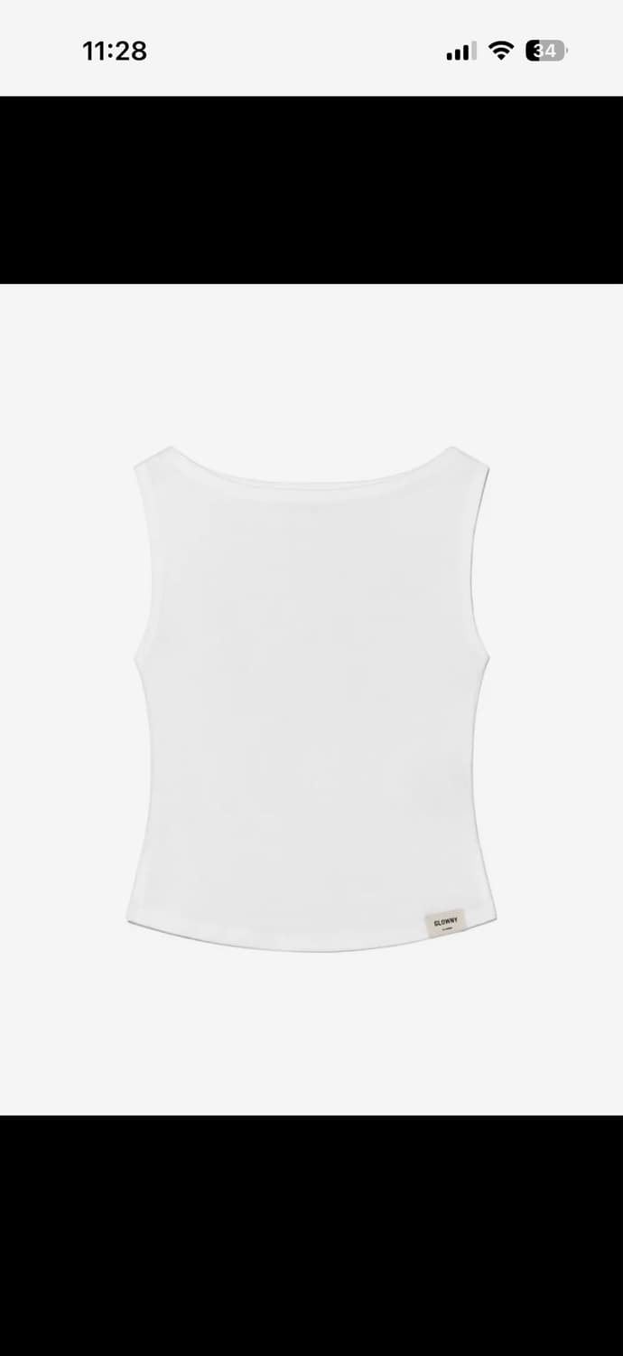 새상품) 글로니 G SLIT SLEEVELESS 슬릿 슬리브리스 M 상품이미지1