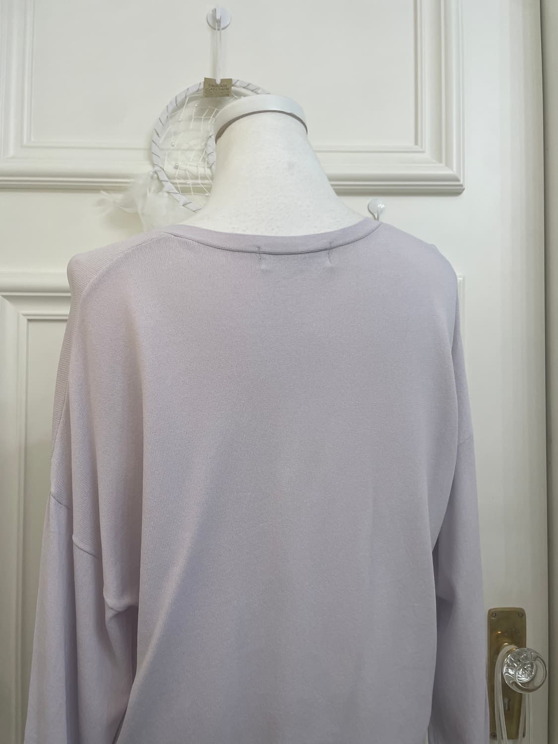 blue gray silver button basic cardigan 상품이미지4