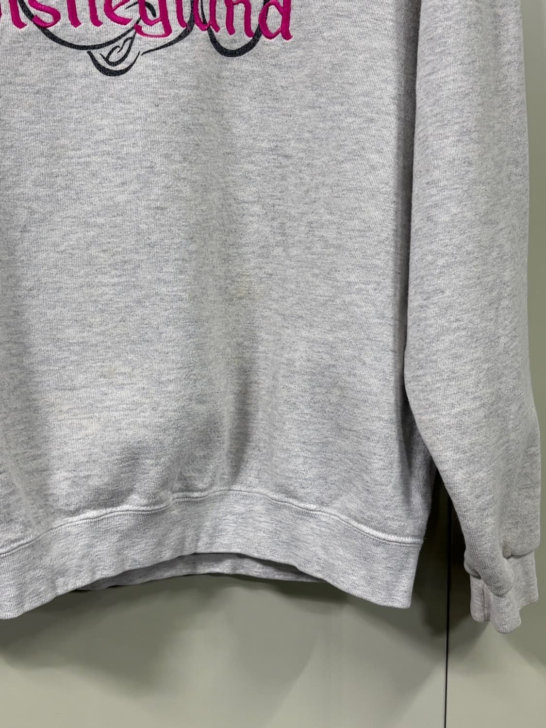 90s made in usa 디즈니랜드 미니마우스 스웻셔츠 상품이미지3