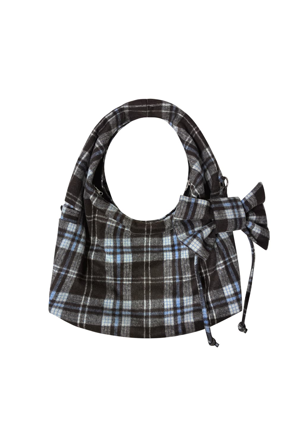 체메씨 SOBI HOBO BAG (BROWN CHECK) 미개봉 상품이미지1