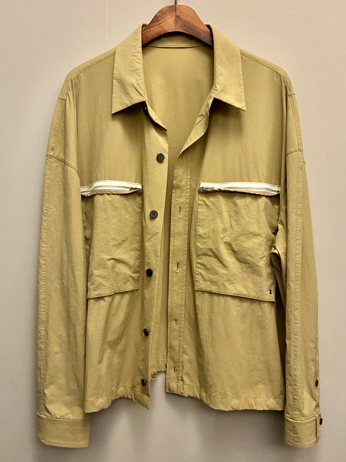 (L~XL)SYSTEM 시스템옴므 디테쳐블 오버 셔츠 자켓 상품이미지8