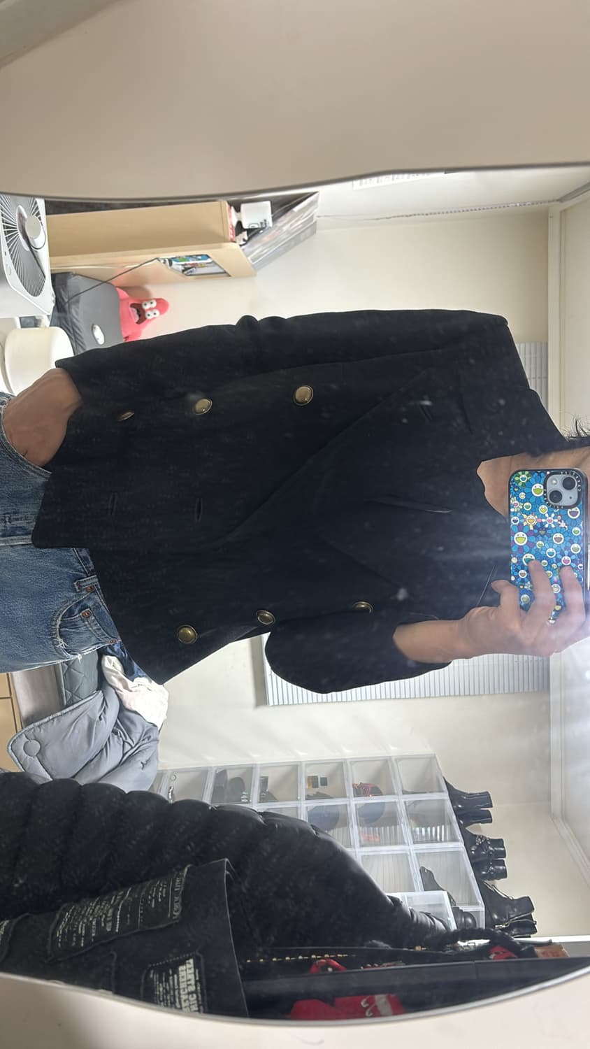 생로랑 피코트 숏코트 상품이미지2