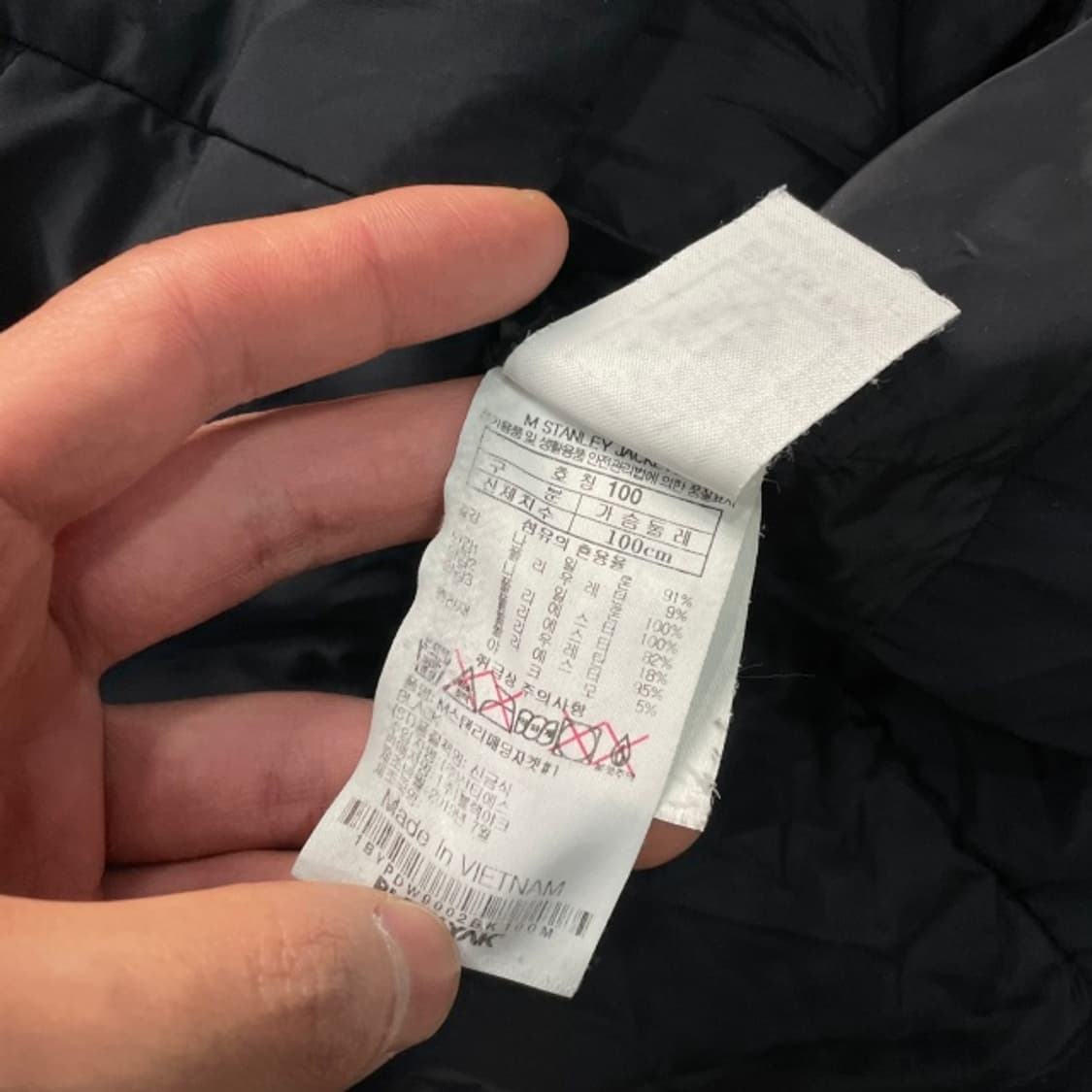 100 블랙야크 경량패딩 상품이미지4