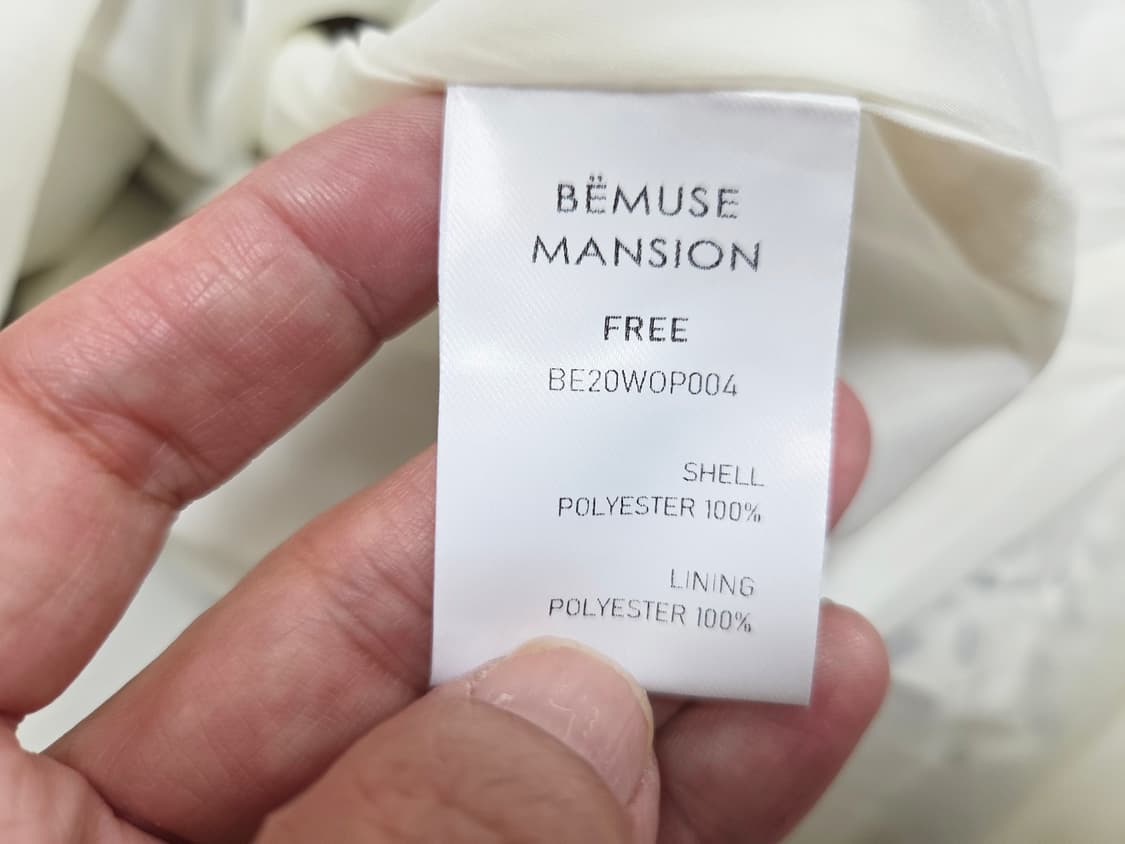 비뮤즈맨션(BEMUSE MANSION) Elly 플리츠원피스 프리사이즈 상품이미지10