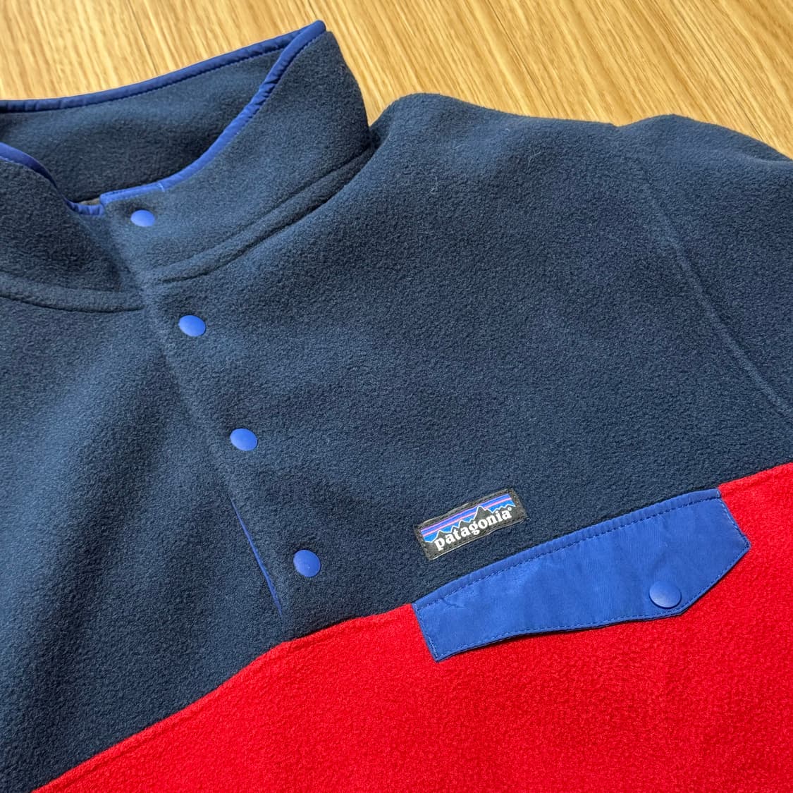 [남성 M] 파타고니아 신칠라 레드 네이비 상품이미지3