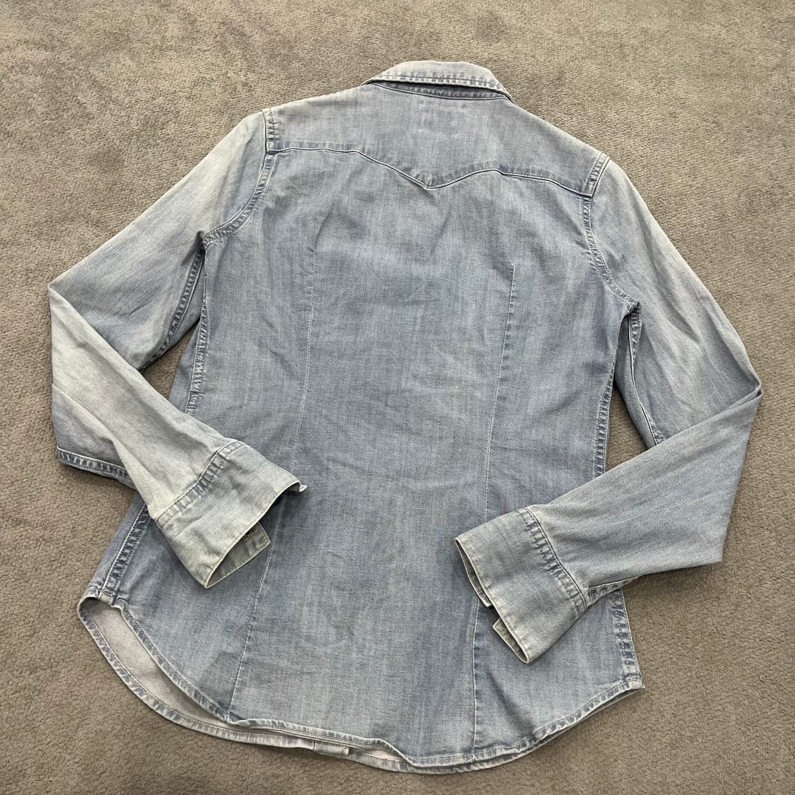 XS 리바이스 데님 웨스턴 셔츠 상품이미지4