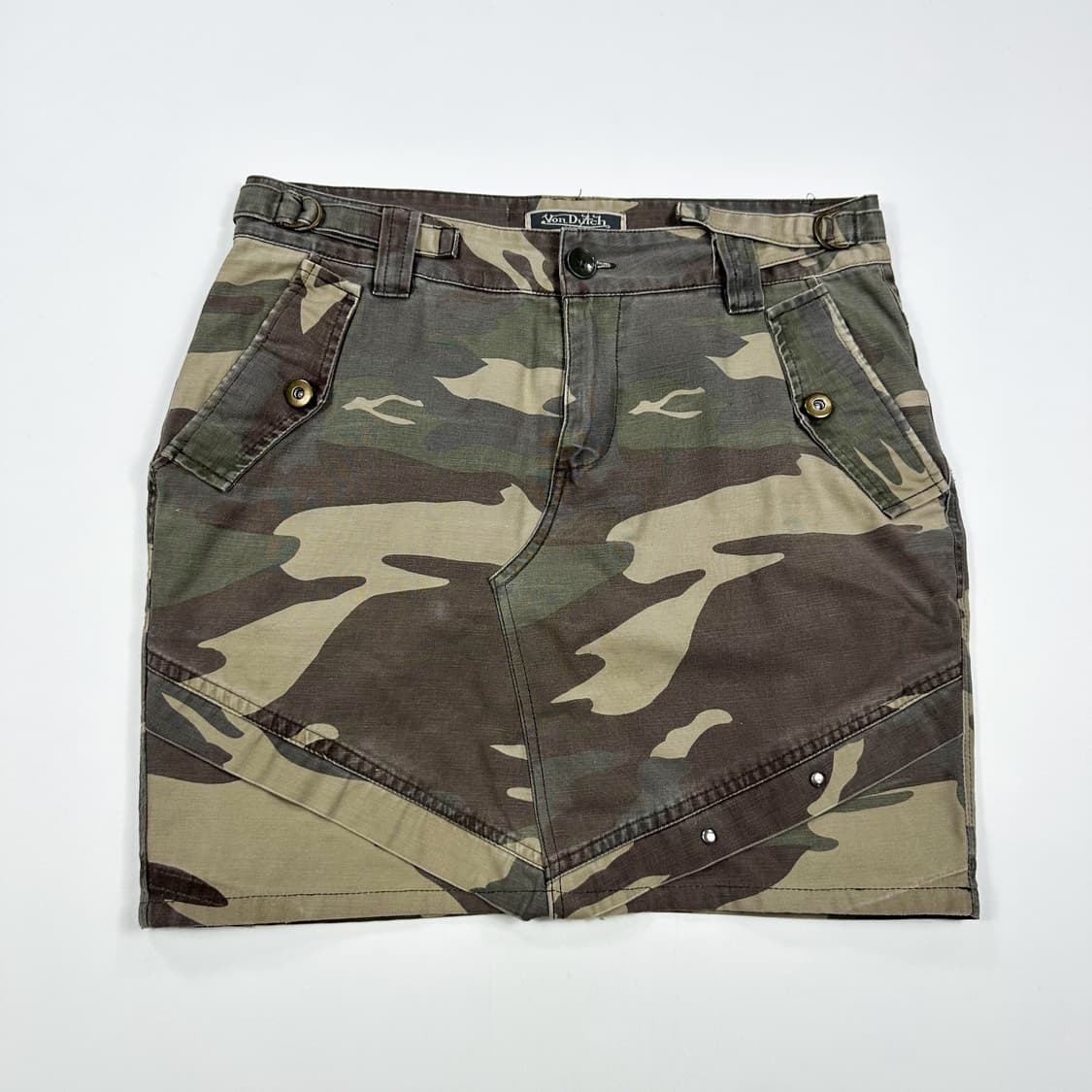 30 본더치 OG y2k 밀리터리 카모 미니스커트 상품이미지1