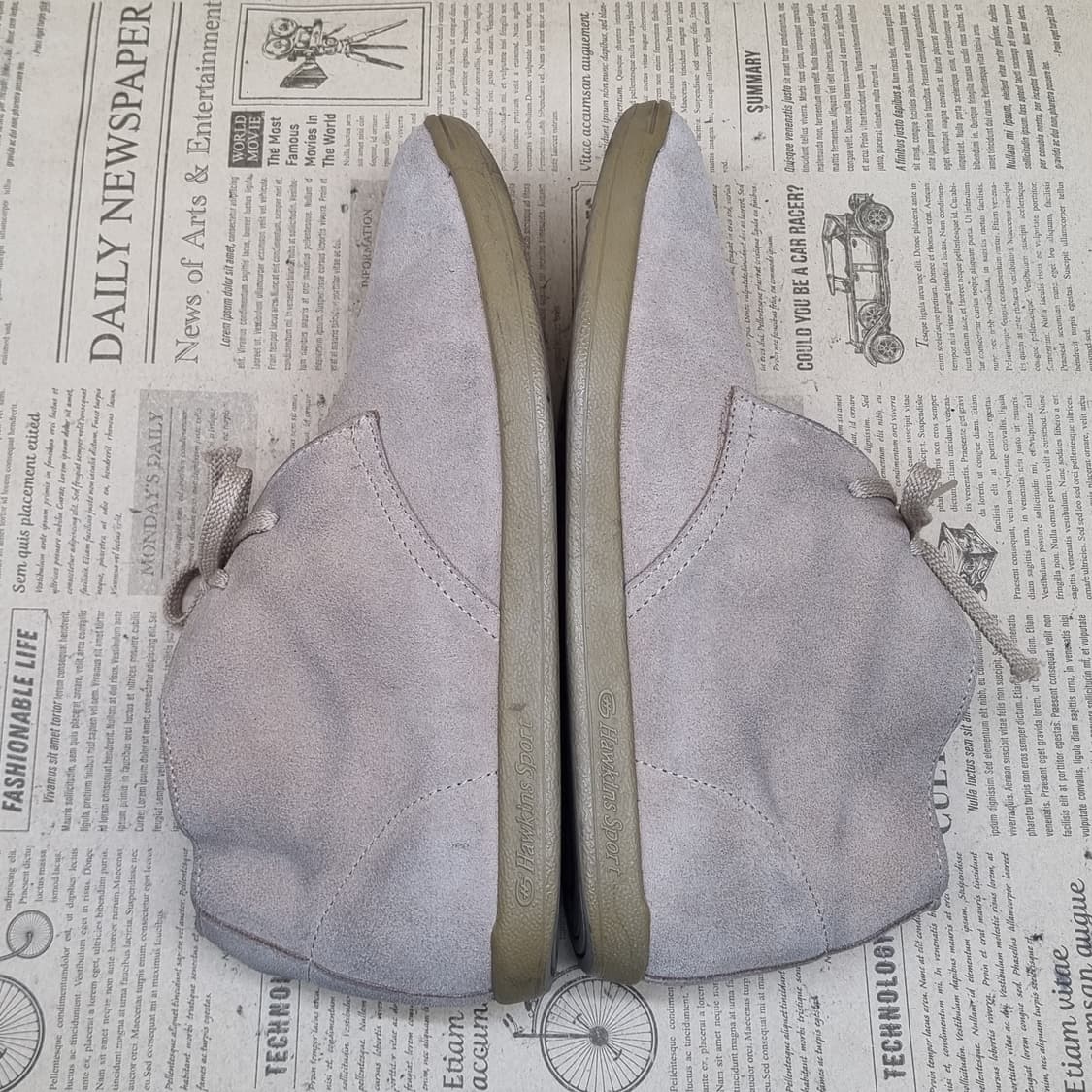 호킨스 스웨이드 데져트 부츠 실사이즈255 상품이미지5