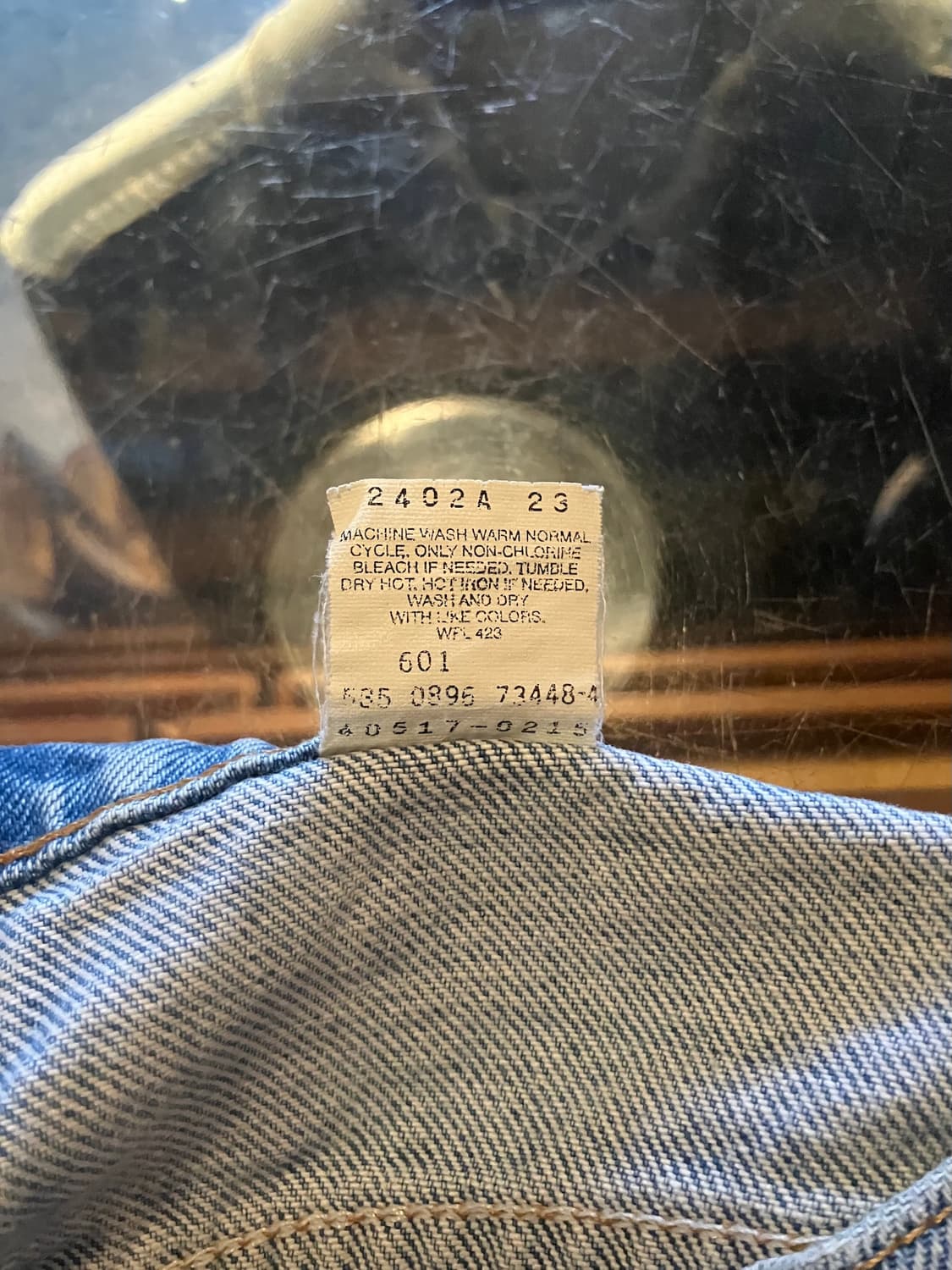 90s USA Levis 517 Boot Cut Denim Pants 상품이미지10