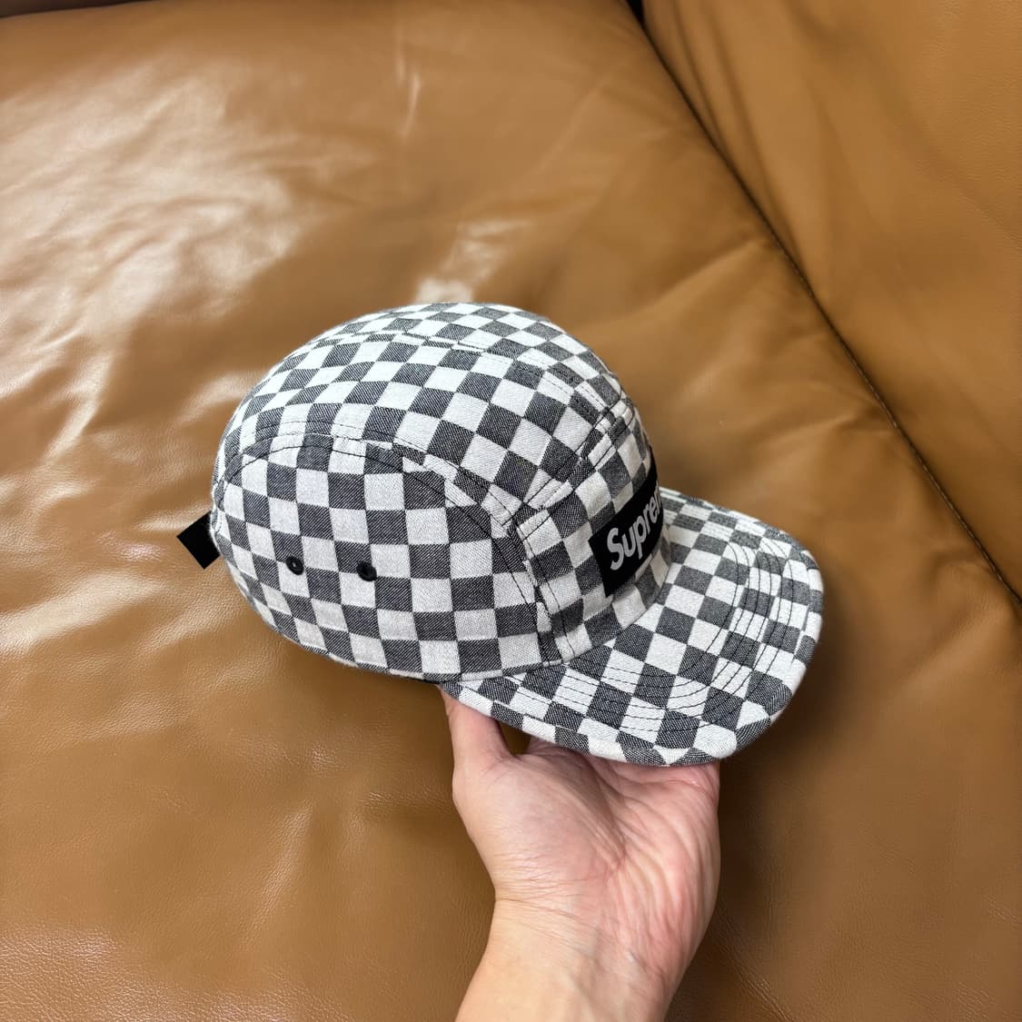 Supreme 슈프림 체커보드 캠프캡 모자 (Checkerboard) 상품이미지3