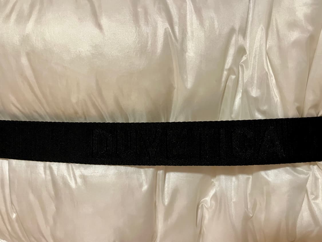 듀베티카 리버시블 화이트&그레이 롱패딩 상품이미지3