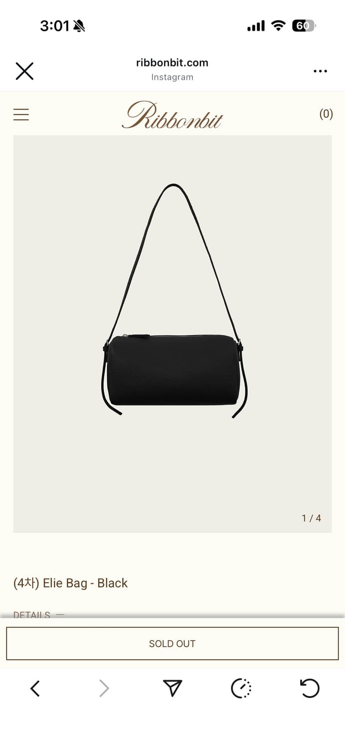 리본빛 엘리백 상품이미지1