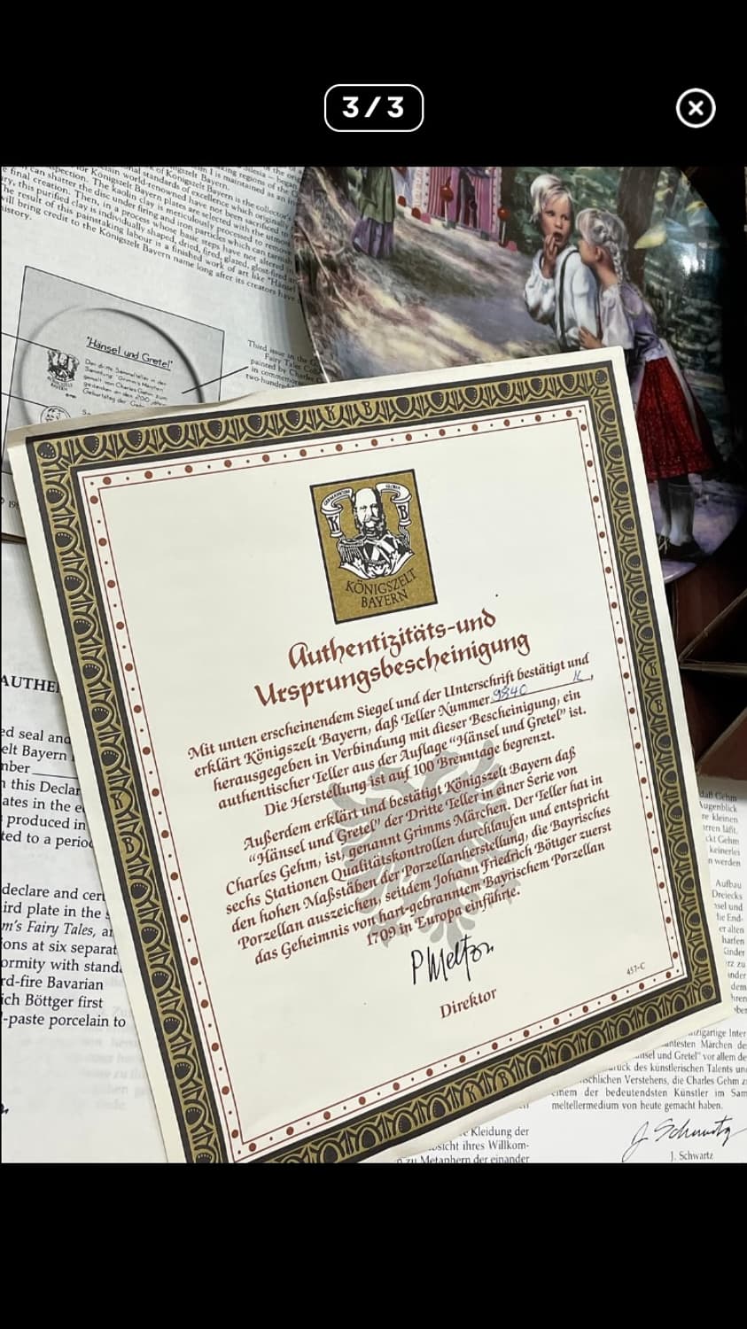 헨젤과 그레텔 아트 플레이트 접시 상품이미지3