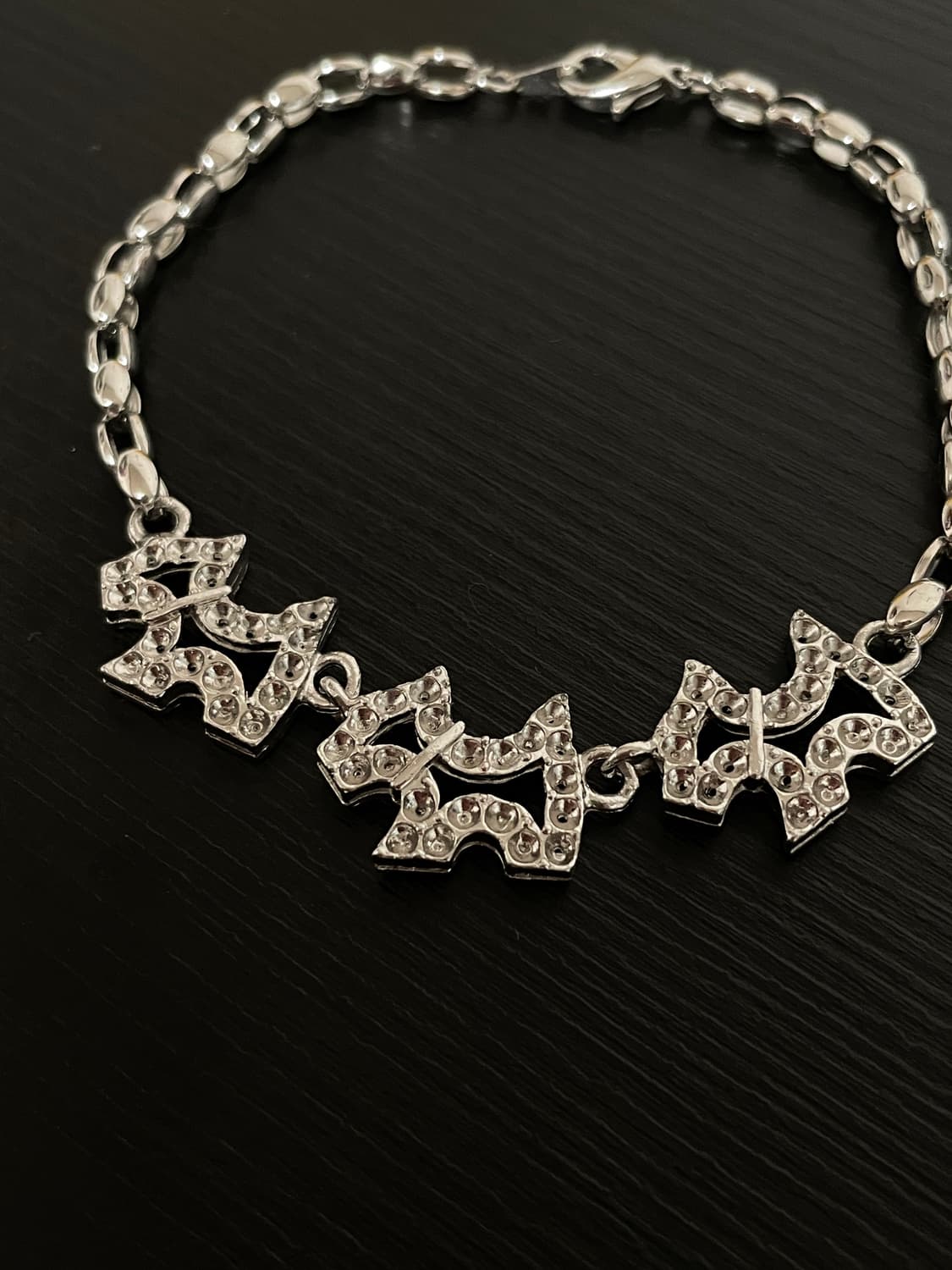 빈티지 아가타st 실버 팔찌 상품이미지2