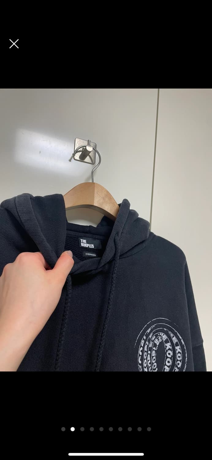 The kooples 더쿠플스 남성 오버사이즈 후디 상품이미지2