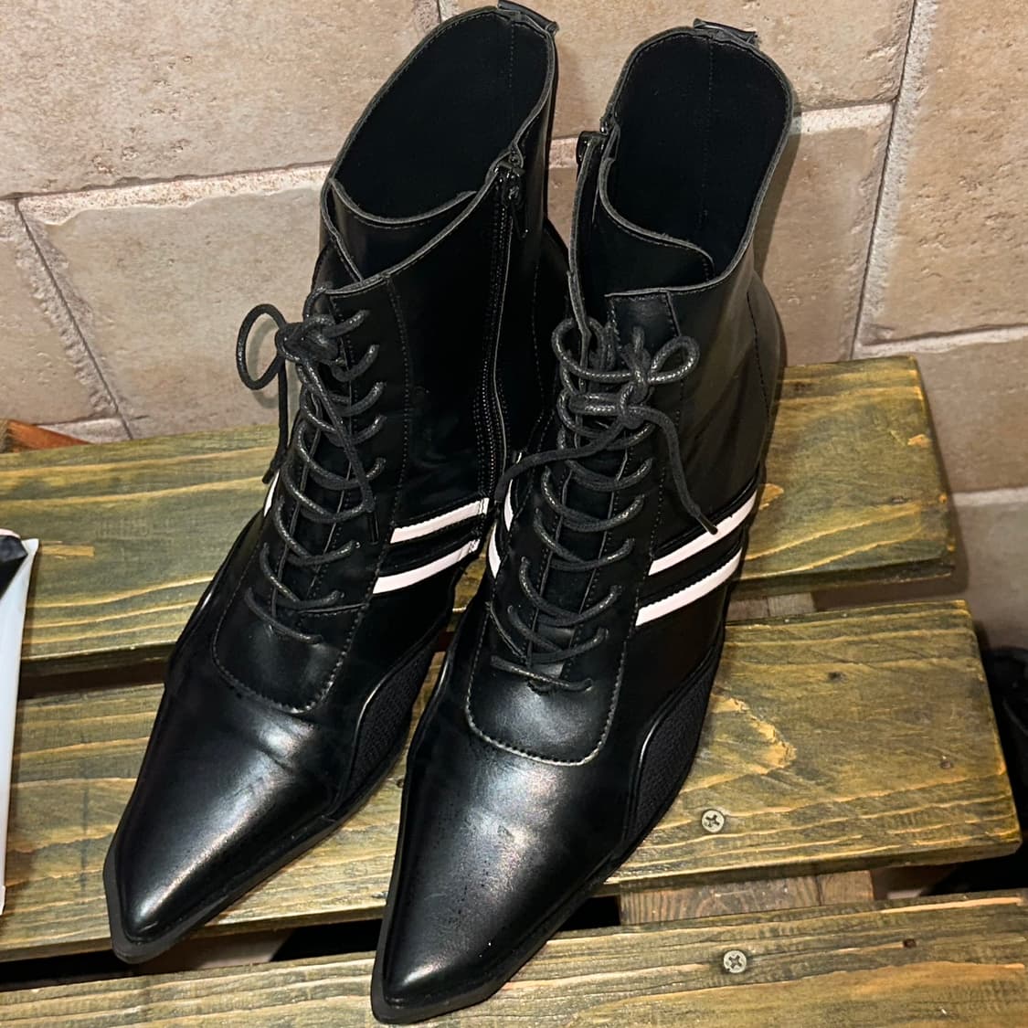 2000아카이브스 블랙 코프 부츠 블랙 black corp boots 상품이미지2