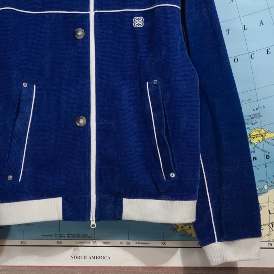 세터 하젠 벨루어 트랙 자켓 상품이미지3