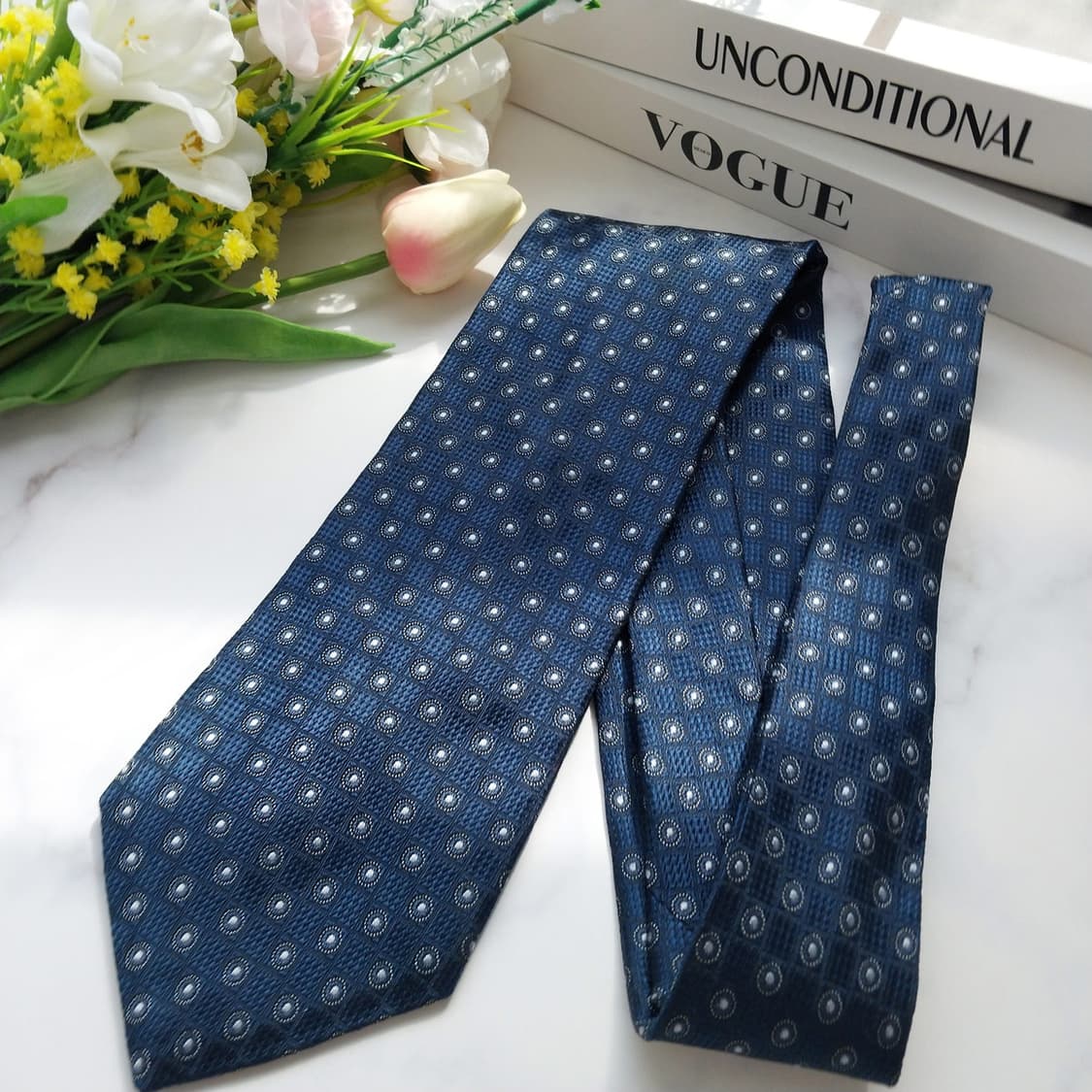 브룩스 브라더스 실크 지오메트릭 넥타이 9.0cm A+등급 K905
 상품이미지5