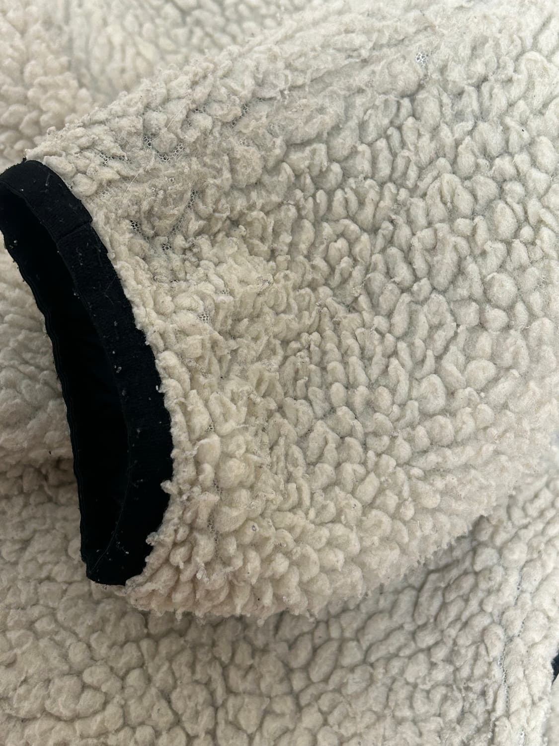 칼하트 wip 아이보리 플리스 집업 자켓 상품이미지7