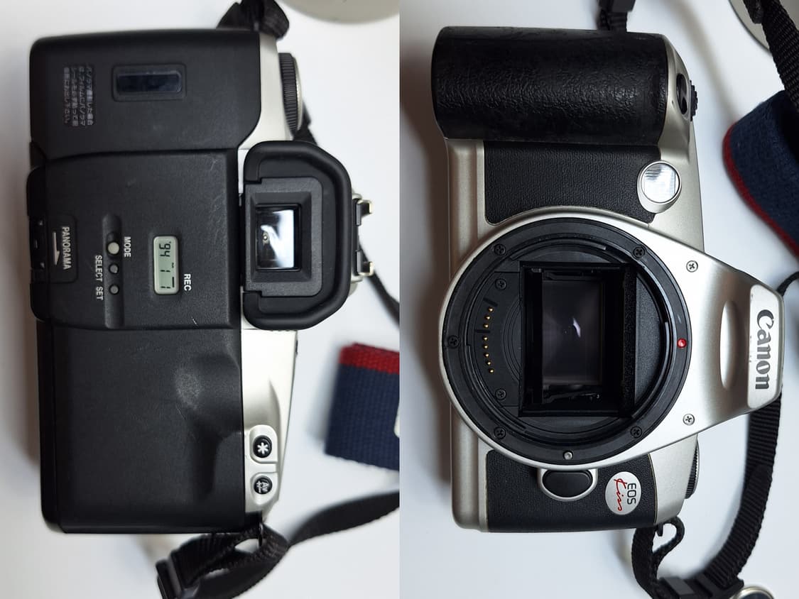 빈티지 필름카메라 풀세트/캐논 Eos kiss,탐론 70-300 망원렌즈 상품이미지6