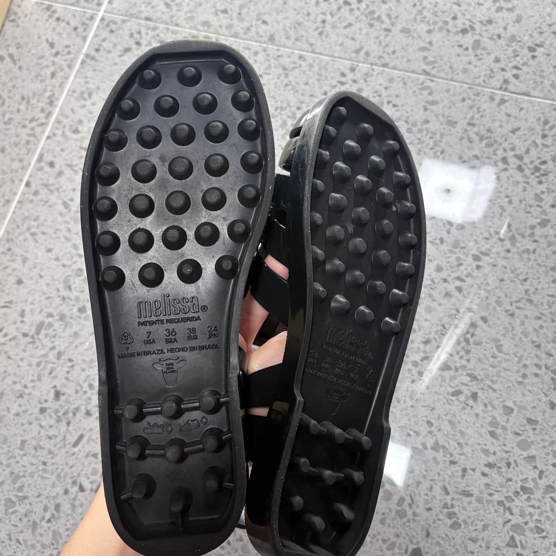 비비안웨스트우드 멜리사 orb로고 샌들 상품이미지4