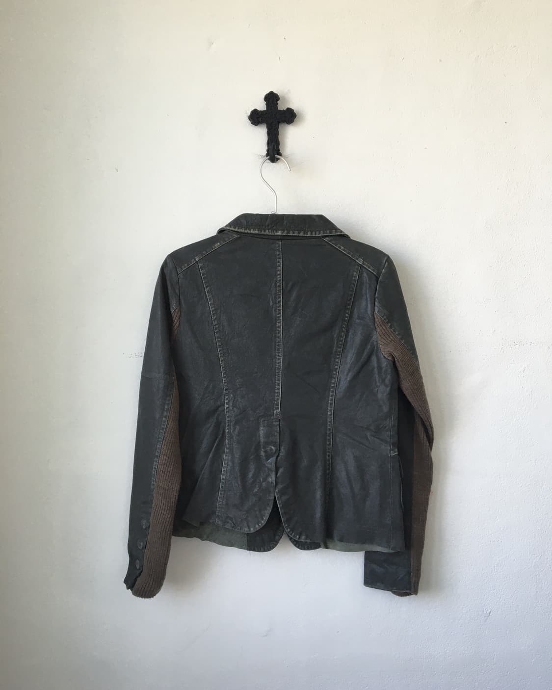 Buffalo leather gray jacket 상품이미지2