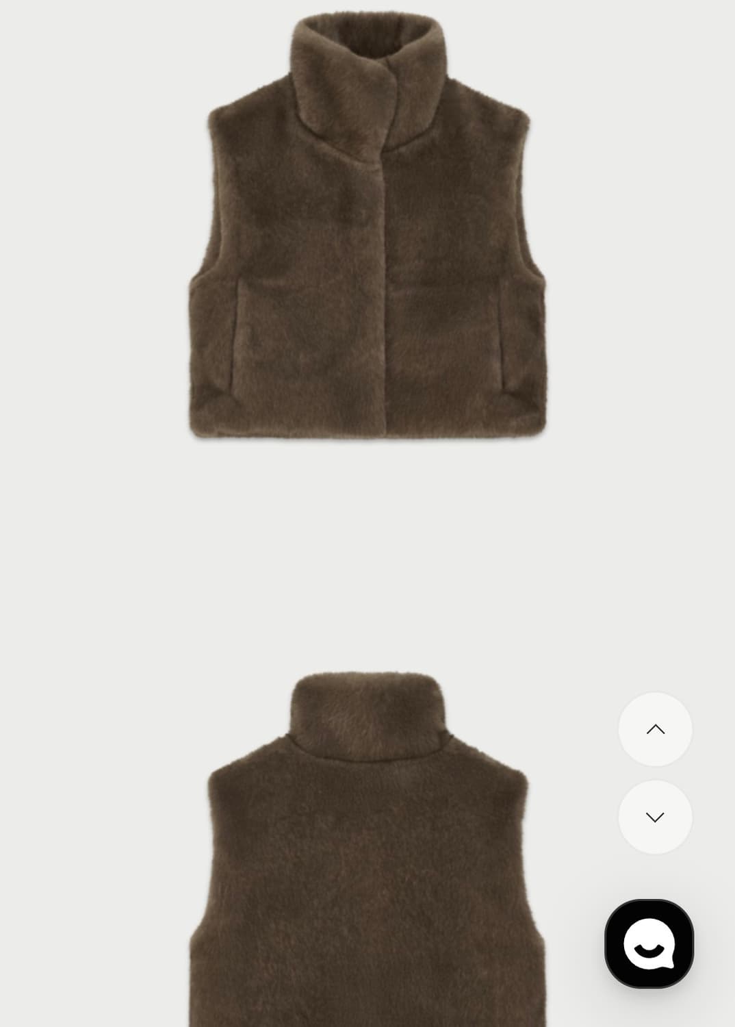 바이미나 25년형 에코퍼 베스트 베이지색상 상품이미지3