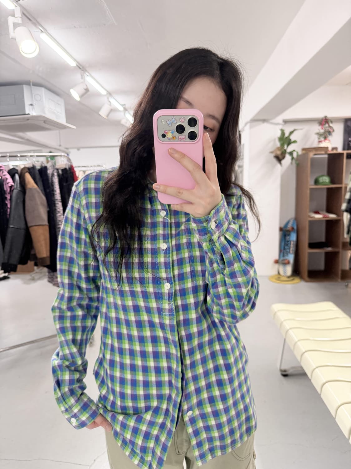 스투시 STUSSY Plaid Work Shirt 상품이미지1