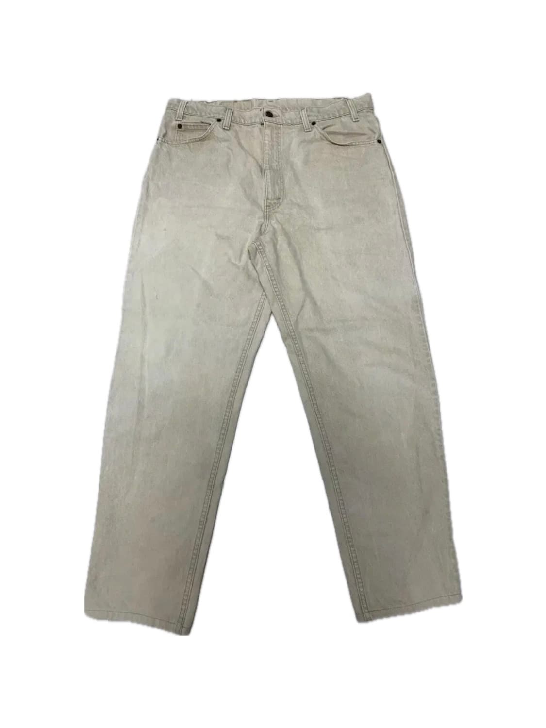 90s USA 리바이스 550 아이보리 팬츠 상품이미지2